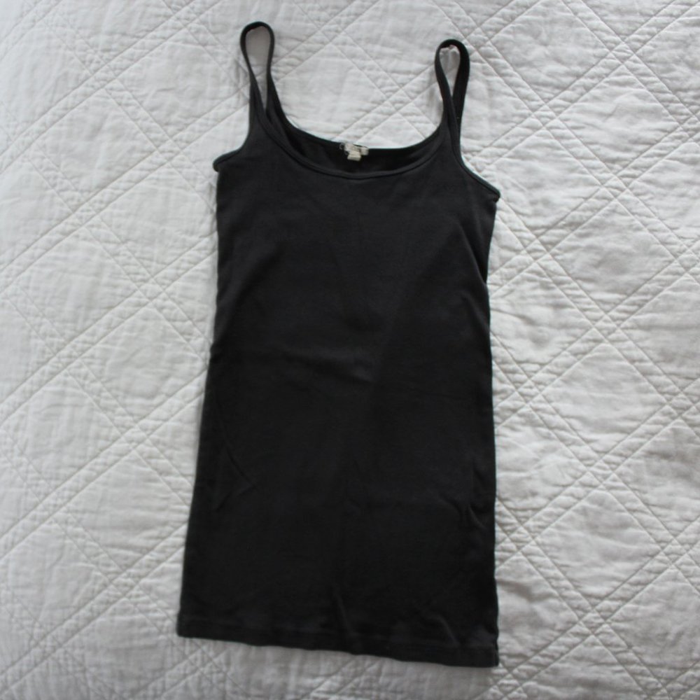 J.Crew Dark Grey Tank Top